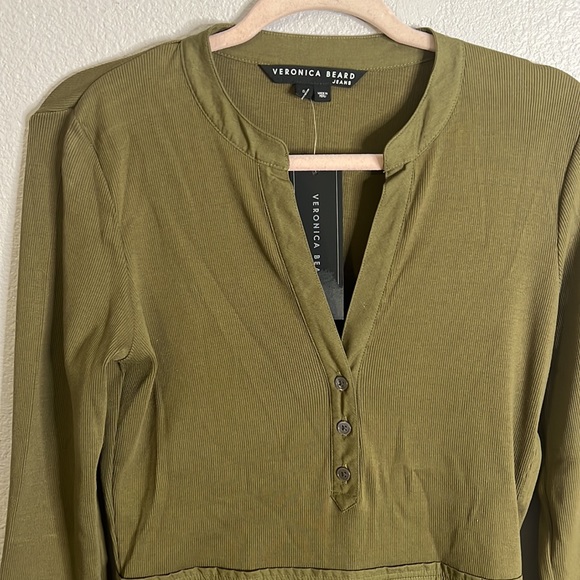 Peralta Long Sleeve Tiered Midi Dress NWT - Picture 5 of 8